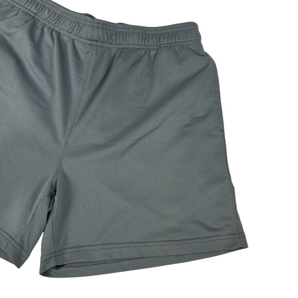 Hibbett Sports Gray Athletic Shorts Mens Size M Lightweight Mesh Polyester - Picture 3 of 6